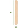 Jumbo 6 Inch Wooden Multi-Purpose Popsicle Sticks ,Wood Craft - Image 2