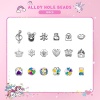 PERRYHOME Charm Bracelet Making Kit for Girls, 62 Pcs Unicorn Jewelry Making Kit - Image 4
