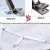 Bed Sheet Holders Straps Fasteners - 4 Pcs Triangle Sheet Fasteners Fitted Flat - Image 5