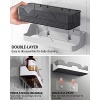 WeshyiGo 2-Pack Shower Caddy, Separable Shower Organizer with 4 Hooks - Image 3