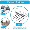 Magic Pants Hangers Space Saving - 2 Pack for Closet Multiple Layers - Image 4