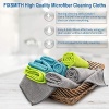 FIXSMITH Microfiber Cleaning Cloth - Pack of 8, Size: 12 x 16 in, - Image 2