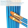 BOSOBO Paint Brushes Set, 2 Pack 20 Pcs Round Pointed Tip Paintbrushes Nylon - Image 4