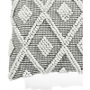 Lush Decor Adelyn Decorative Single Pillow Cover For Home, 20" x 20", Gray - Image 3