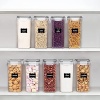 Vtopmart Set of 9 Airtight Food Storage Containers with Lids,Plastic Kitchen - Image 3