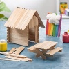 Jumbo 6 Inch Wooden Multi-Purpose Popsicle Sticks ,Wood Craft - Image 3