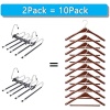 Magic Pants Hangers Space Saving - 2 Pack for Closet Multiple Layers - Image 7
