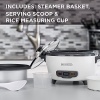 BLACK+DECKER 2-in-1 Rice Cooker & Food Steamer - 6-Cup Capacity, Automatic Keep - Image 3