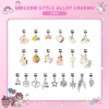 PERRYHOME Charm Bracelet Making Kit for Girls, 62 Pcs Unicorn Jewelry Making Kit - Image 2
