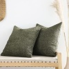 FIOUOVO Textured Farmhouse Throw Pillow Covers 18x18 Decorative Pillows - Image 7