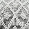 Lush Decor Adelyn Decorative Single Pillow Cover For Home, 20" x 20", Gray - Image 2