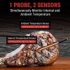 ThermoPro TempSpike 500FT Truly Wireless Meat Thermometer, Bluetooth Meat - Image 4